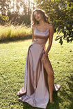 Sexy Prom Dress Slit Skirt, Evening Dress ,Winter Formal Dress, Pageant Dance Dresses, Graduation School Party Gown, PC0094 - Promcoming