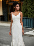 Sweetheart Lace Appliqued Sweep Train Wedding Dress As Picture Bridal Gowns Dresses