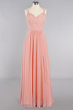 Classy Spaghetti Slim Side Split Bridesmaid Dress Sky Blue V-Neck Wedding Party Evening Dress