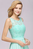 Elegant Ruffles Bridesmaid Dress Lace Scalloped Sleeveless Long Wedding Party Prom Evening Dress