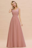 Elegant V-Neck Elegant Evening Maxi Dress Bridesmaid Dress Sleeveless Styles Prom Gowns