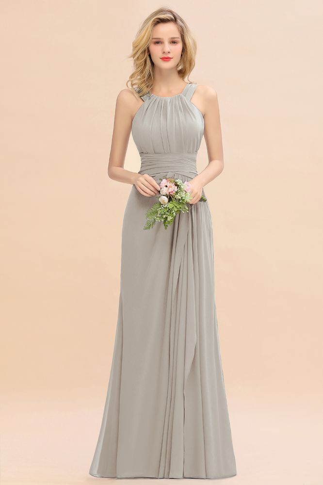 Fabulous Halter Elegant Bridesmaid Dresses Long Dress for Wedding Party Evening Dresses