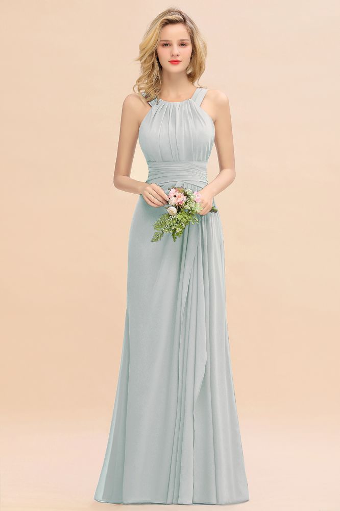 Fabulous Halter Elegant Bridesmaid Dresses Long Dress for Wedding Party Evening Dresses