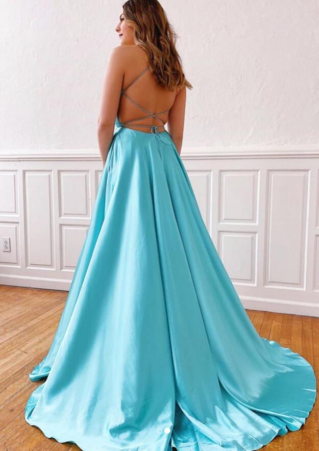 Sexy Backless Prom Dress, Prom Dresses, Evening Dress, Dance Dress, Graduation School Party Gown, PC0362 - Promcoming