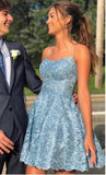 Spitzenkleid für die Heimkehr 2021, Kurzes Abschlusskleid, Formales Kleid, Tanzkleider, Back to School Partykleid, KB0848 