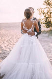 Sexy Beach Wedding Dresses,Cheap Wedding Dresses,Bridal Dresses KB1091