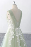 Vestido de fiesta largo verde claro, vestidos de novia de colores, vestidos de fiesta de quinceañera 