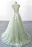 Vestido de fiesta largo verde claro, vestidos de novia de colores, vestidos de fiesta de quinceañera 