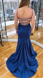 Mermaid Long Prom Dress with Lace and Beading Top KB1264