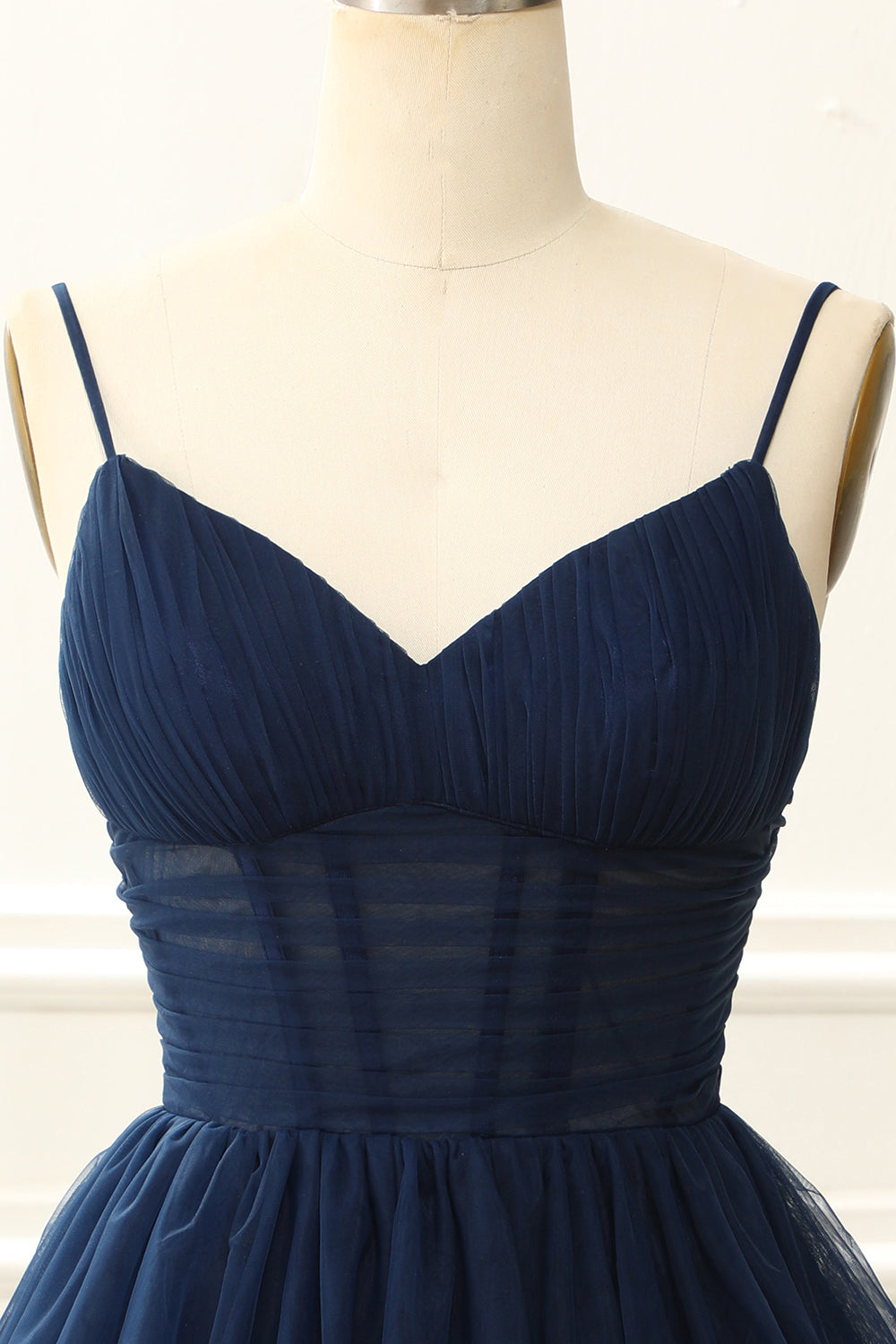 A Line Tulle Corset Navy Homecoming Dress Prom Cocktail Gowns Party Dresses