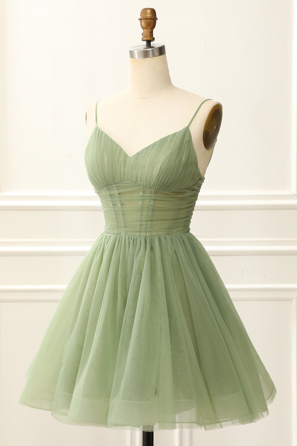 A Line Tulle Corset Navy Homecoming Dress Prom Cocktail Gowns Party Dresses