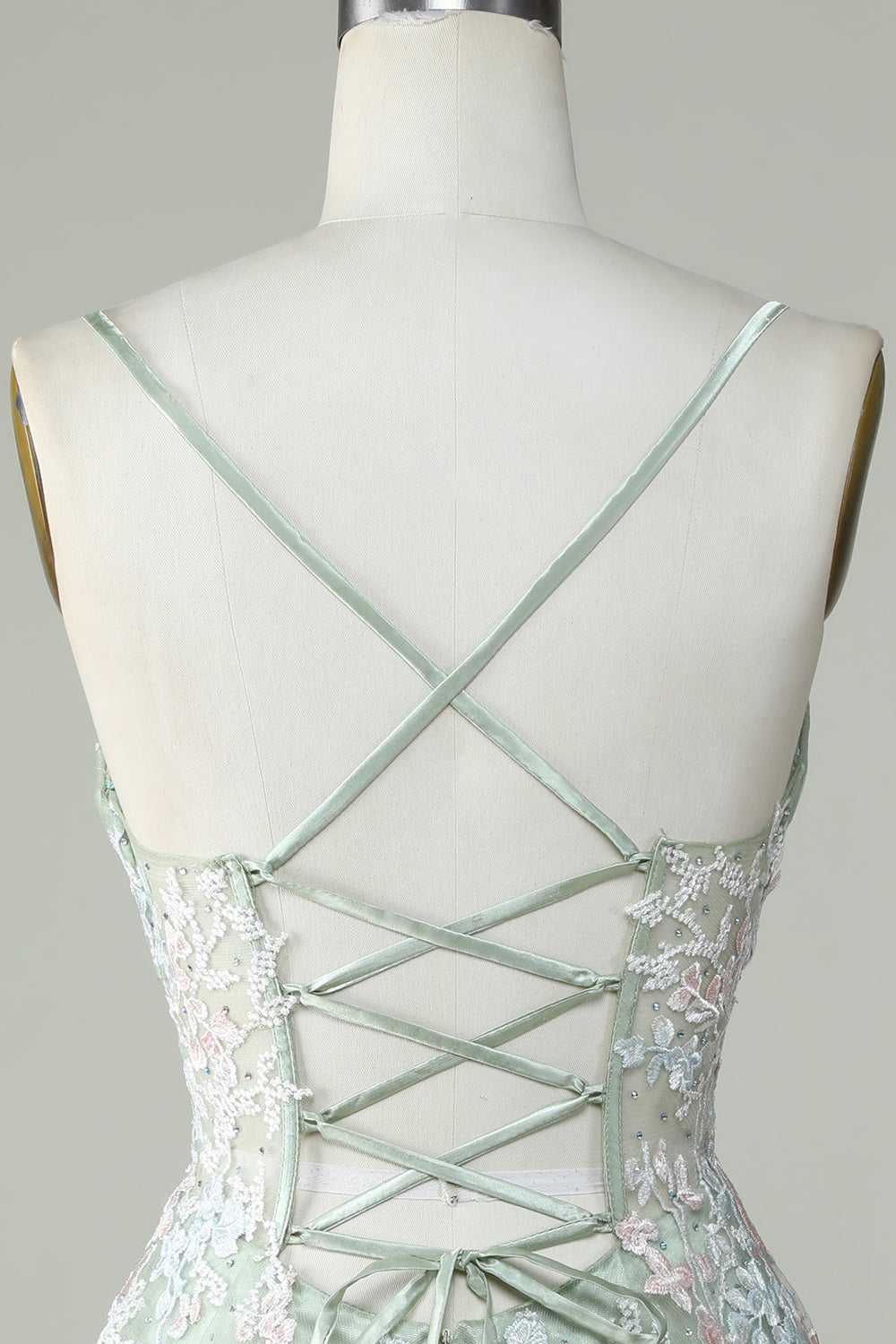 A Line Navy Corset Homecoming Dress with Appliques Cocktail Prom Dresses
