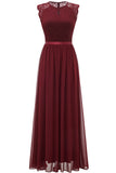 Navy Lace Formal Party Dress