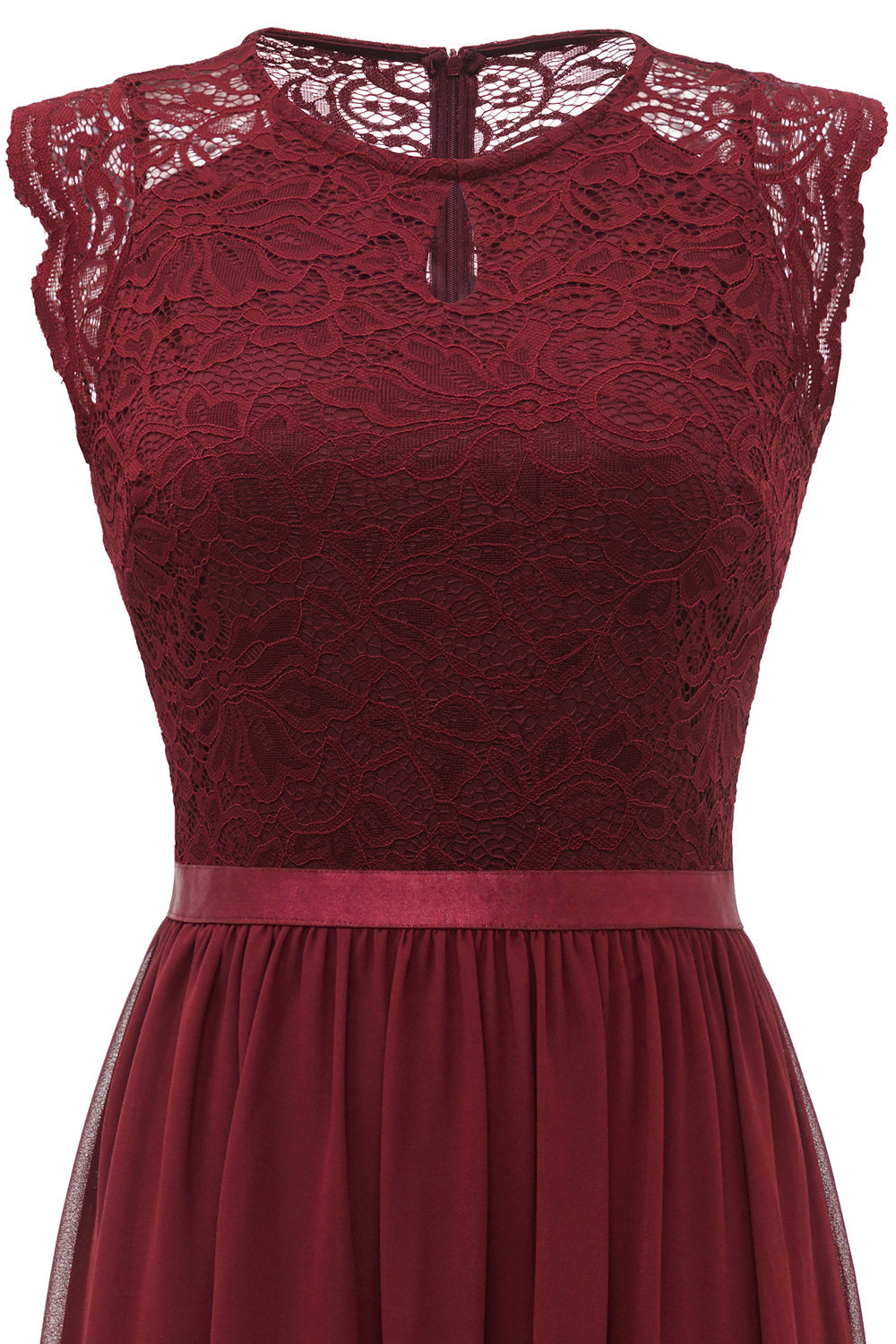 Navy Lace Formal Party Dress