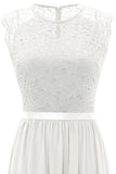 Navy Lace Formal Party Dress