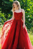 Burgunderrote Spitzen-Abschlussballkleider, Formales Kleid, Abendkleid, Festzugstanzkleider, Schulpartykleid, KB0705 