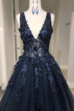 New Style Prom Dress Sheer Top Low Cut