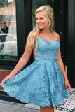 Sexy Lace Homecoming Dress, Short Prom Dress,Formal Dress,Dance Dresses, Back To School Party Gown, KB0860