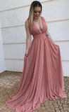 Sexy Prom Dress Deep V Neckline, Prom Dresses Long, Evening Dress, Formal Dress, Graduation School Party Gown, PC0474 - Promcoming