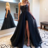 Black Prom Dress, Homecoming Dress ,Winter Formal Dress, Pageant Dance Dresses, Back To School Party Gown, PC0622 - Promcoming