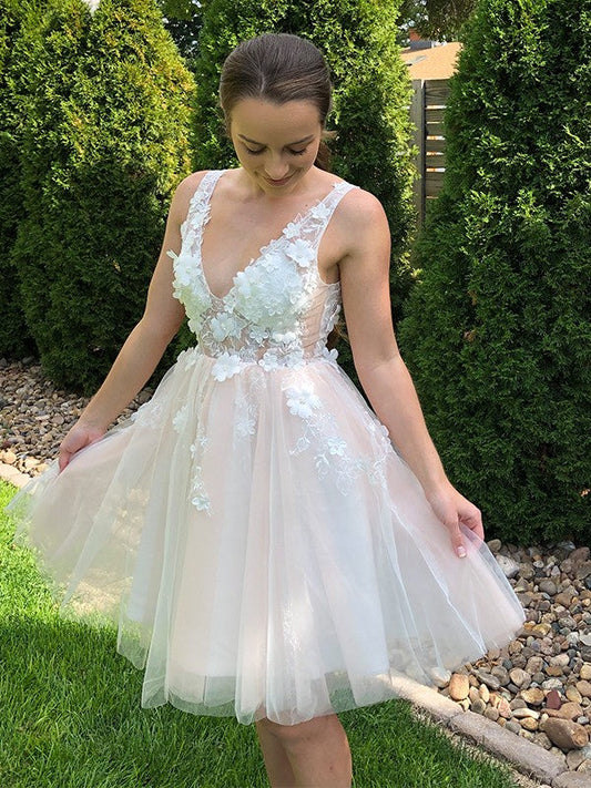 Homecoming Dress Sheer Top, Short Prom Dress ,Formal Dress, Pageant Dance Dresses, Back To School Party Gown, KB0823