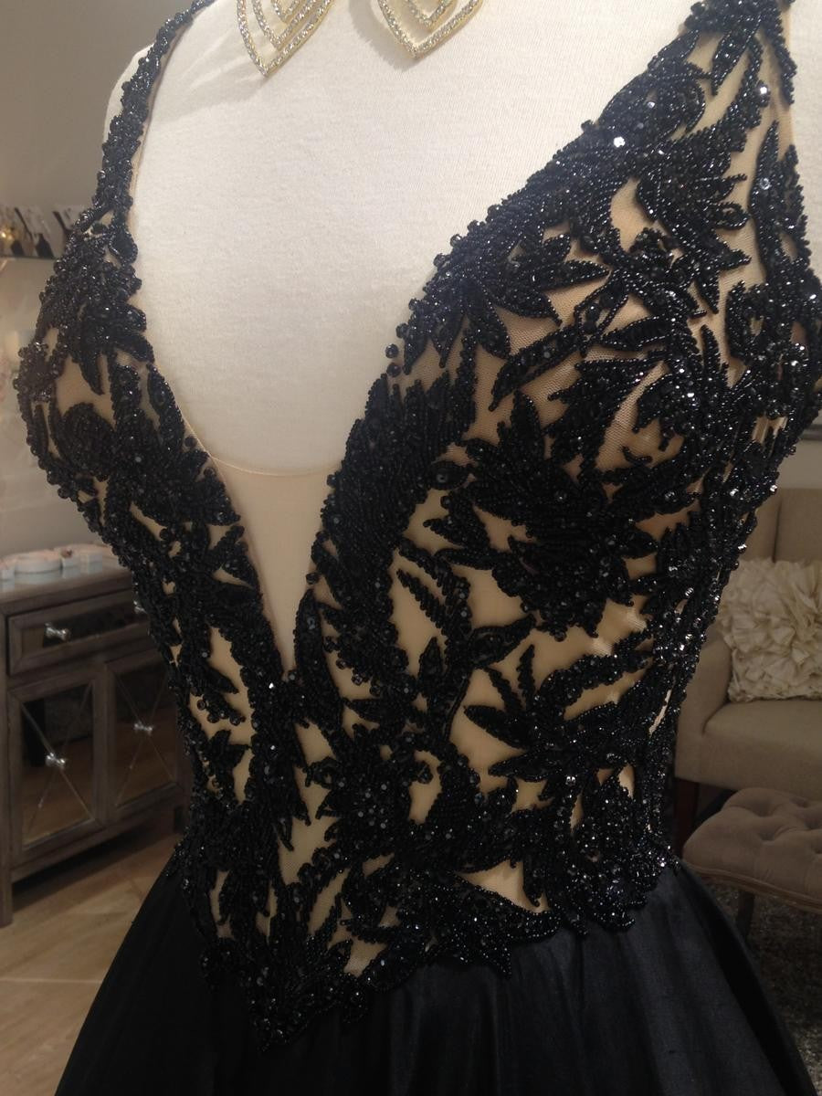 Black Prom Dress, Evening Dress ,Winter Formal Dress, Pageant Dance Dresses, Graduation School Party Gown, PC0150 - Promcoming