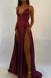 Sexy Prom Dress High Slit, Prom Dresses, Evening Dress, Graduation School Party Gown, PC0329 - Promcoming