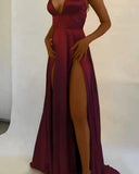 Sexy Prom Dress High Slit, Prom Dresses, Evening Dress, Graduation School Party Gown, PC0329 - Promcoming