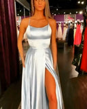 Royal Blue Sexy Prom Dress with Slit, Evening Dress ,Winter Formal Dress, Pageant Dance Dresses, Graduation School Party Gown, PC0163 - Promcoming