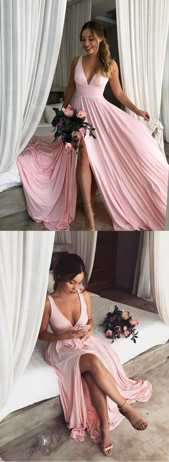 Sexy Prom Dress 2020, Evening Dress, Dance Dress, Graduation School Party Gown, PC0460 - Promcoming